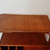 woven rattan chest of drawers - 2 drawers