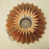 Table lamp, walnut foot