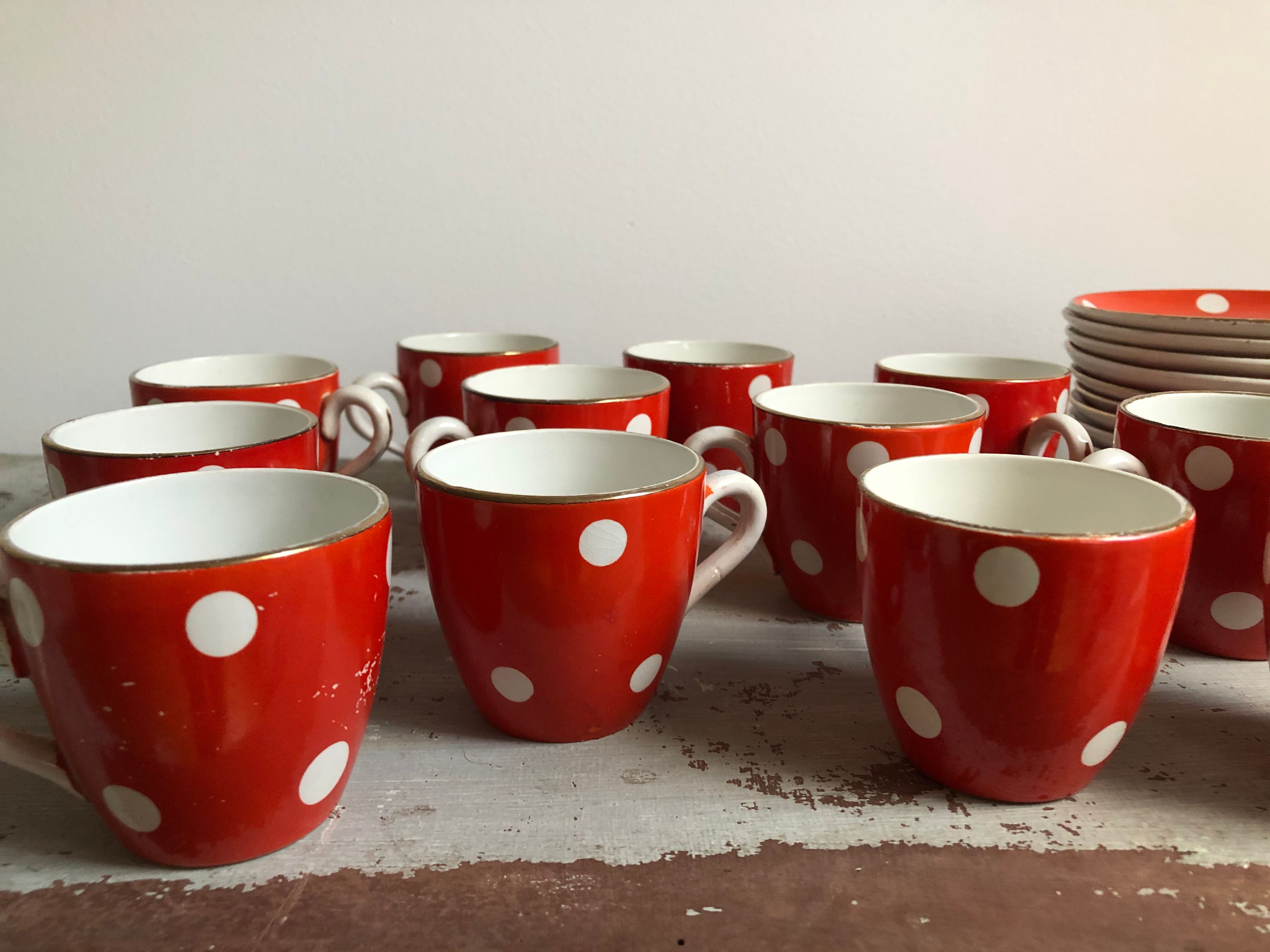 Coffee service from the 1940s 23 pieces in total