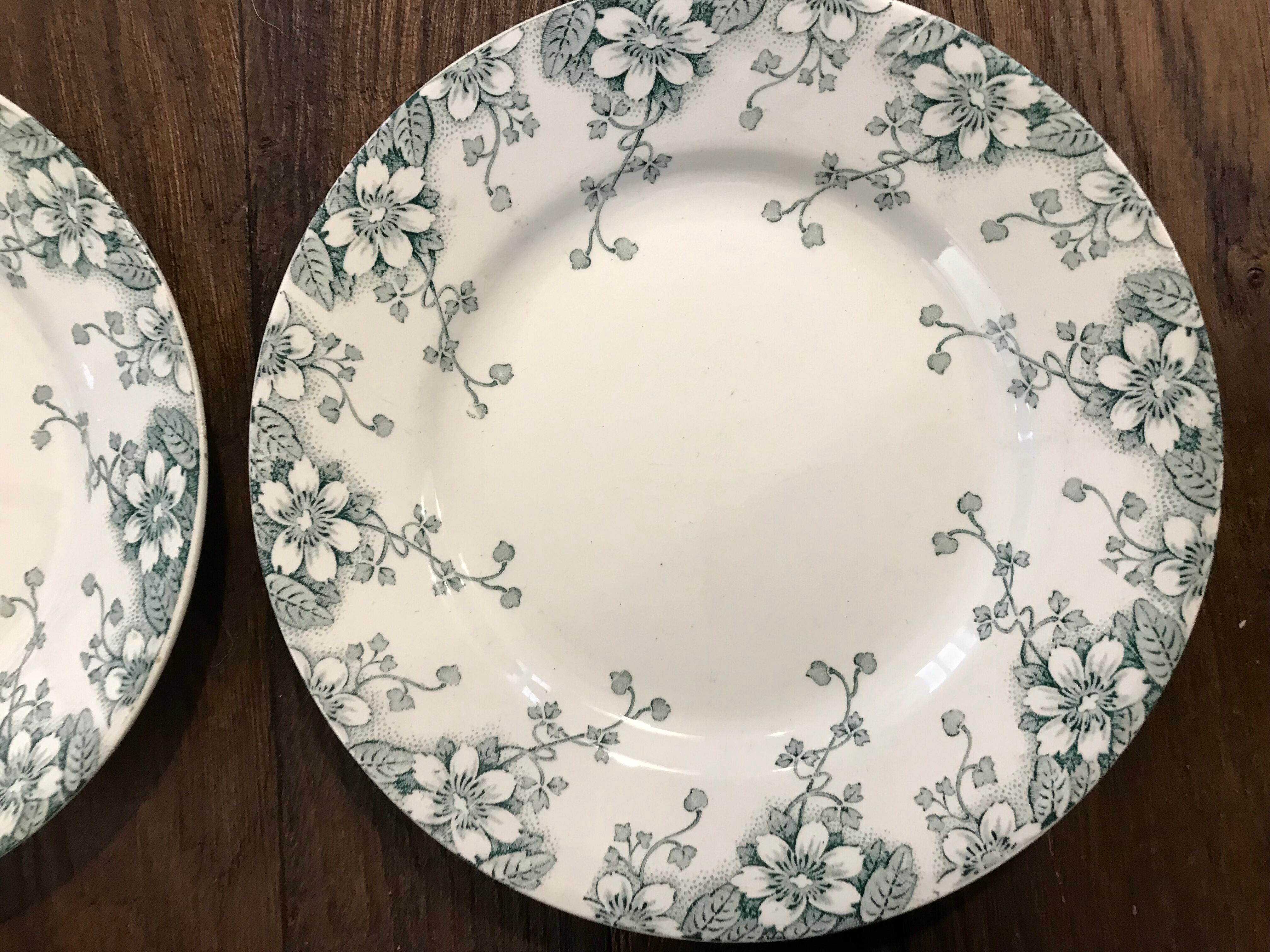 4 plates for dessert Saint Amand