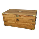 Marine trunk in camphor wood, India – Late 19th century