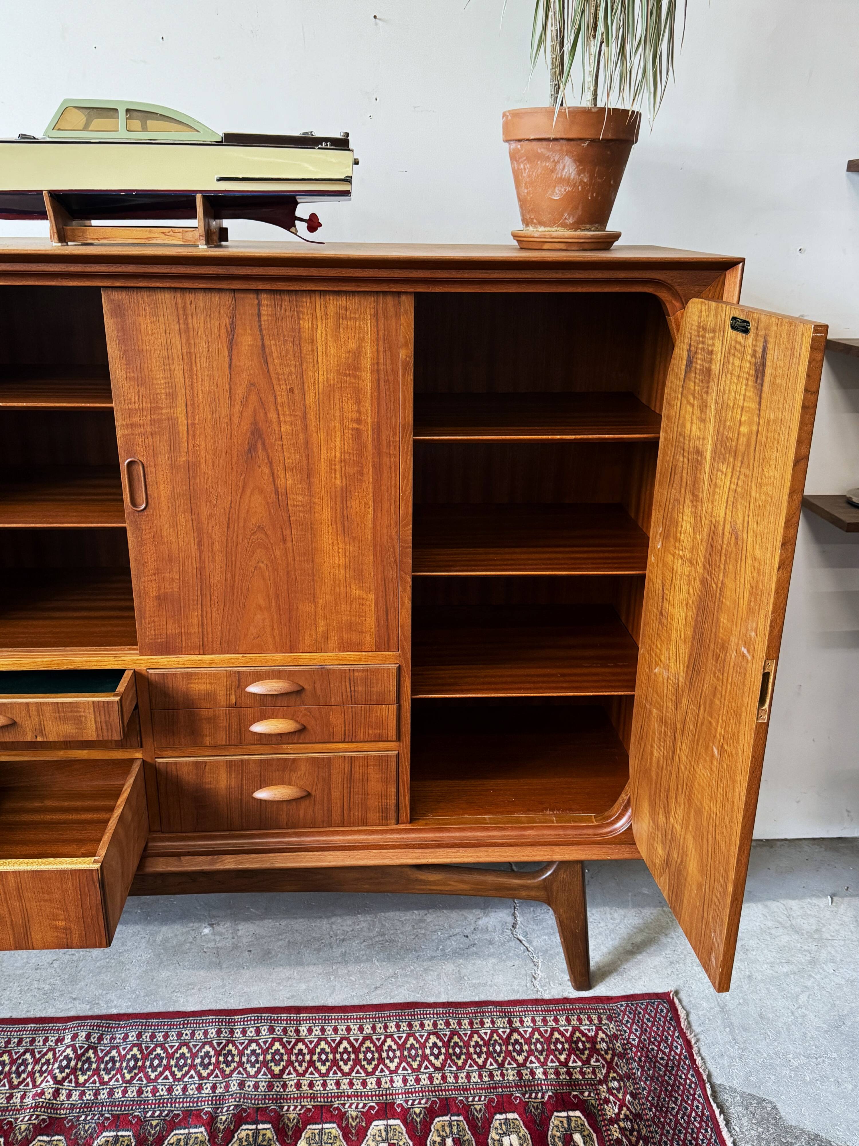 Teak Chest of Drawers, Denmark 1950s, Mid-Century Modern, Vintage