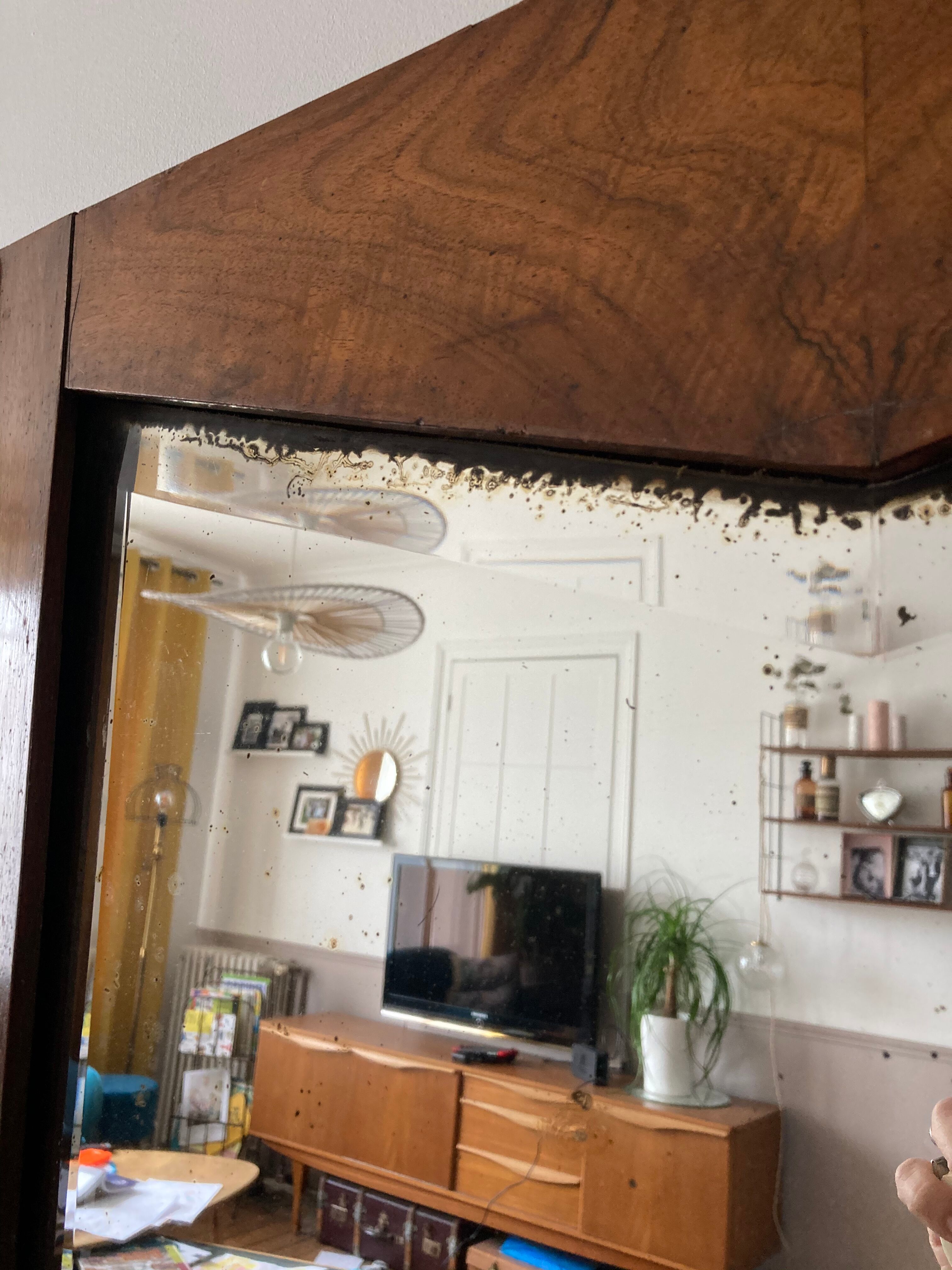 Mirror art deco vintage 167cm