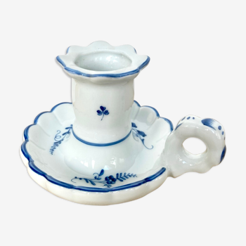 Limoges porcelain candle holder