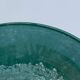Vase signé de la verrerie de Biot couleur Vert d’Eau