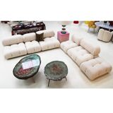 White Modular Sofa Model Camaleonda Designed By Mario Bellini. Italy 1970