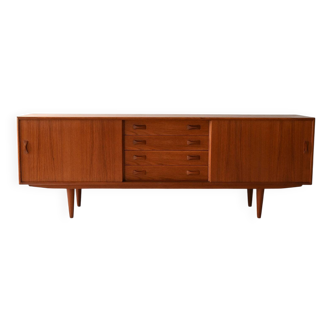 Enfilade Vintage en Teck par Clausen & Søn, Danemark