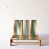 Vintage record rack for 25 vinyls - 1960s