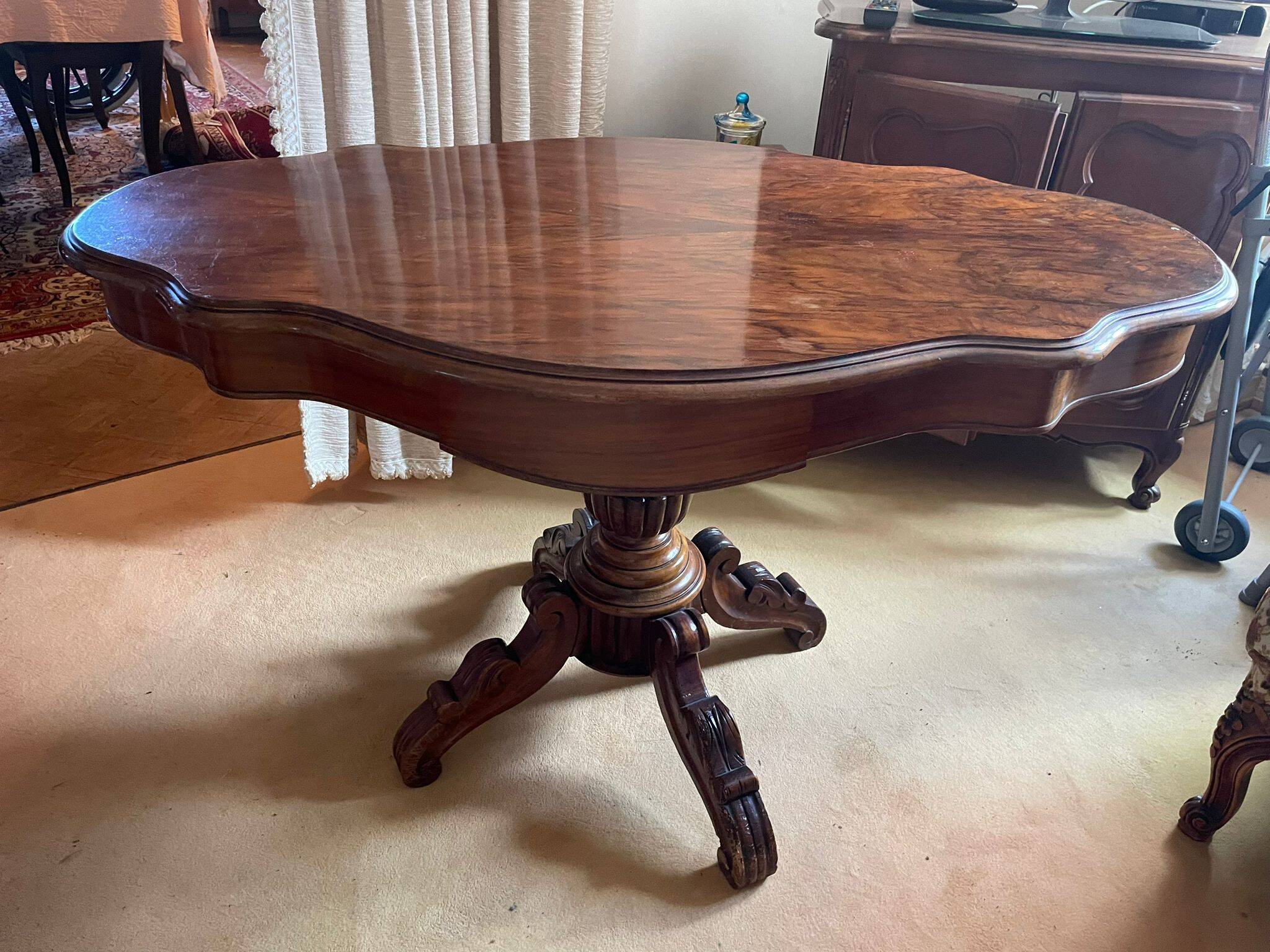 Table violon 18ieme