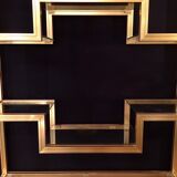 Golden brass floor Pierre Vandel, Paris circa 70