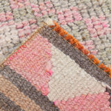 3x12 vintage oriental runner rug, 86x351cm