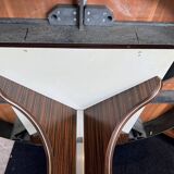 Vintage round table 1 extension rosewood 70's