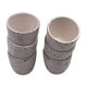Six vintage coffee cups