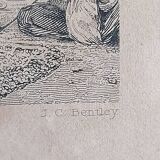 Bosphorus etching on the black sea