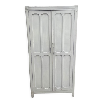 White Parisian wardrobe