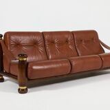 Italian Mid-Century Modern sculptural sofa from 1960’s