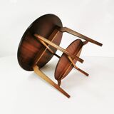 Table basse ronde du milieu du siècle, Remploy, Royaume-Uni, années 1960