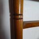Chaise bois paillée enfant vintage