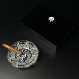 Bohemian glass ashtray by Bohemia Crystal, 1990s