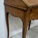 20th century slant-front desk in solid cherry wood
