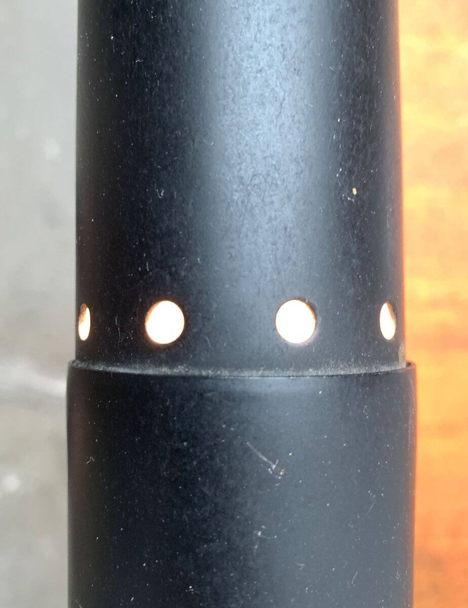 Mid-century minimalist clamp table lamp, 1960s
