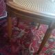 Louis XVI style medallion chairs, canned seat and back