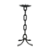 Extra Large Modernist Vintage Sculptural Brutalist Metal Candleholder, Austria