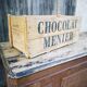 Ancienne caisse de transport Chocolat Meunier