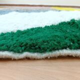 Handmade wool Berber rug 3 x 2 m