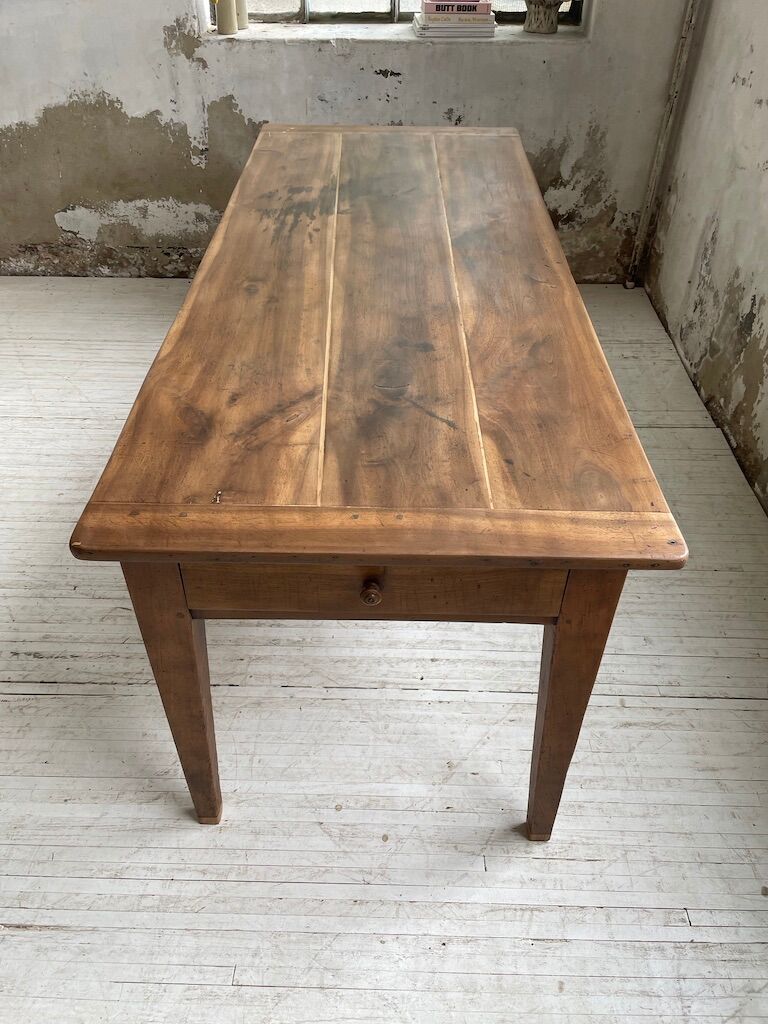 Walnut farm table 190cm