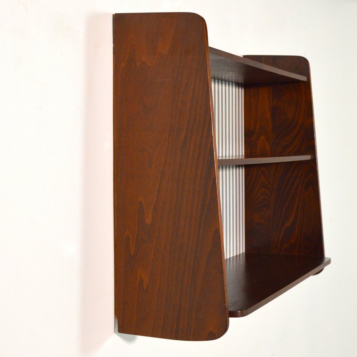 Asymmetrical Scandinavian shelf by Ilse Möbel 1950s