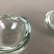 Murano glass shell bowls by Cenedese Italy, 1960