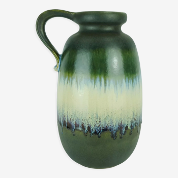 Vase nuances de vert multicolore goutte à goutte modèle 484-27