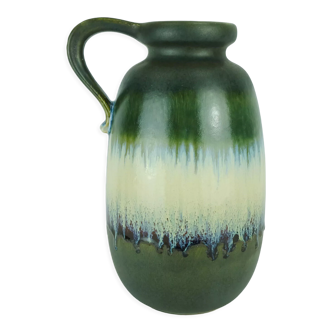 Vase nuances de vert multicolore goutte à goutte modèle 484-27