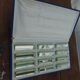 Set of 12 mirror glass knife holders