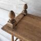 Wooden wall shelf