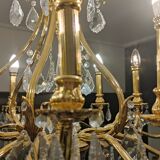 Chandelier with tassels