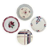 4 flat plates 1950