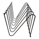 Magazine rack François Arnal