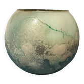 Jean-Noel Bouillet lacquered glass ball vase
