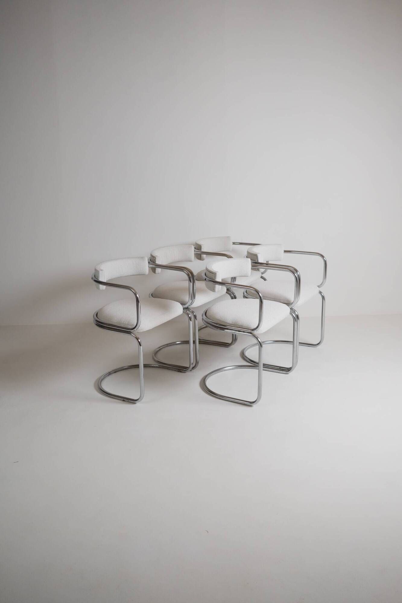 Set of 5 armchairs by Renato Zevi