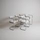 Set of 5 armchairs by Renato Zevi