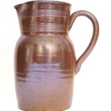 Old stoneware pitcher