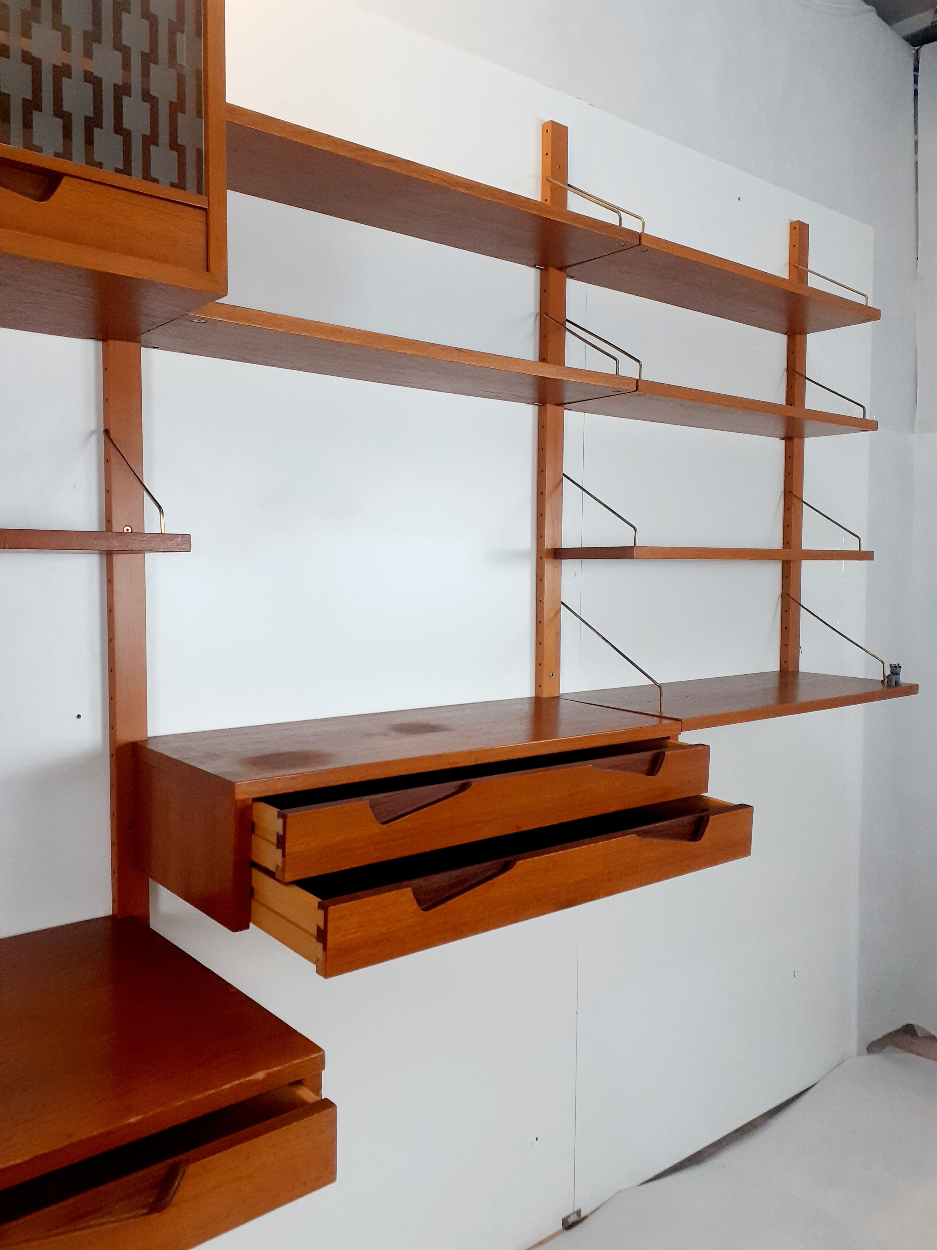 RIVAL wall shelves, Vintage Scandinavian 1960s