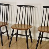 Nesto chairs by Nassjo Stolefabrik, Sweden 1960's