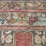 Vintage turkish oushak rug 150x87 cm carpet