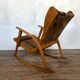 Rocking chair vintage scandinave 1950 1960