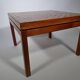 Table basse cocktail années 60 France Marqueterie
