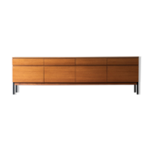 Enfilade en teck, design des années 1960