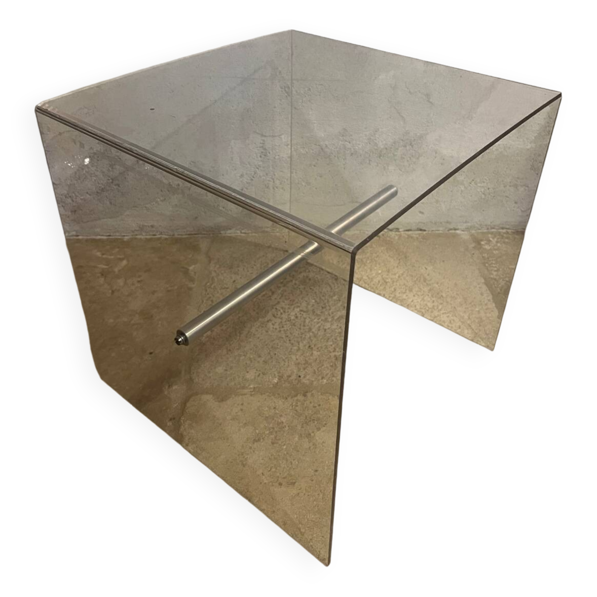 Vintage side table Plexiglas 1970/80 design